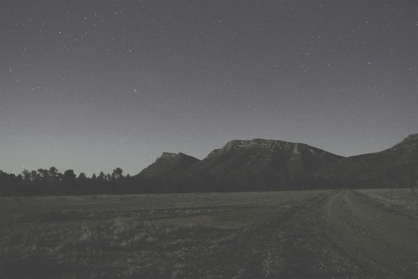 景观,性质,岩,地平线,山,雪