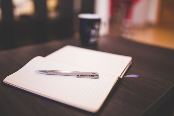 carnet, l'écriture, table, Couleur, blanc