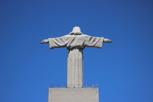 céu,monumento,estátua,símbolo,Marco,azul