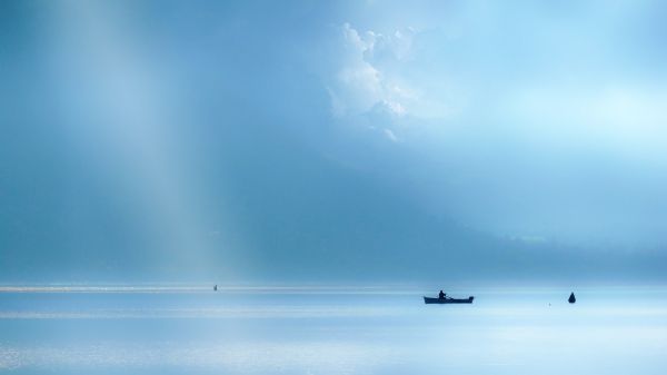 céu, nuvem, horizonte, atmosfera, Fenômeno atmosférico, reflexão