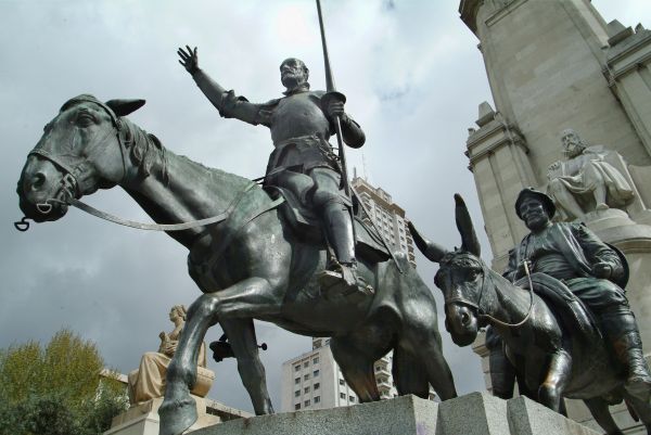 Monumen,patung,patung,Spanyol,Madrid,perunggu