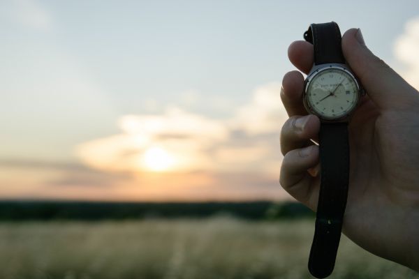 kijk maar,hand-,man,zonsondergang,ochtend-,tijd