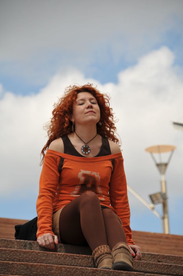 Person, Mädchen, Frau, Fotografie, Hand, Himmel