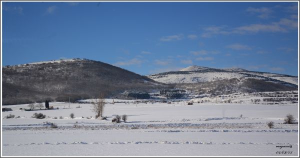 гора,снег,зима,Погода,горный хребет,панорама