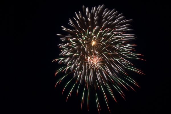 ricreazione, celebrazione, esplosione, celebrare, fuochi d'artificio, vacanze