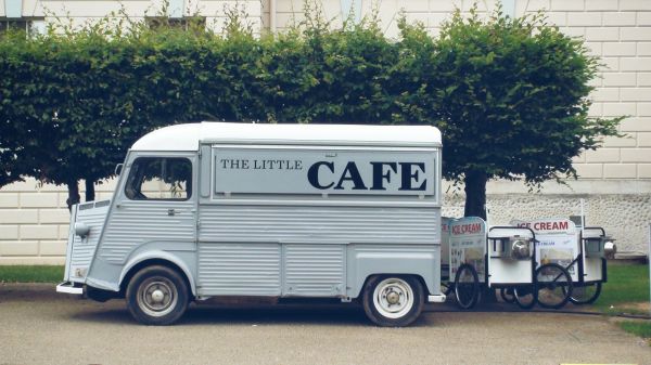 café,carro,furgão,transporte,Móvel,restaurante