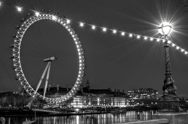 Licht,Schwarz und weiß,Skyline,Nacht-,Stadtbild,Fotografie