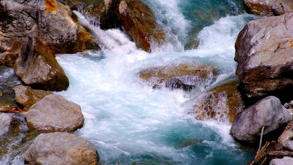 Landschaft, Wasser, Natur, Rock, Wasserfall, Meer