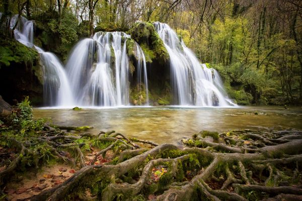 landscape,tree,water,nature,forest,waterfall