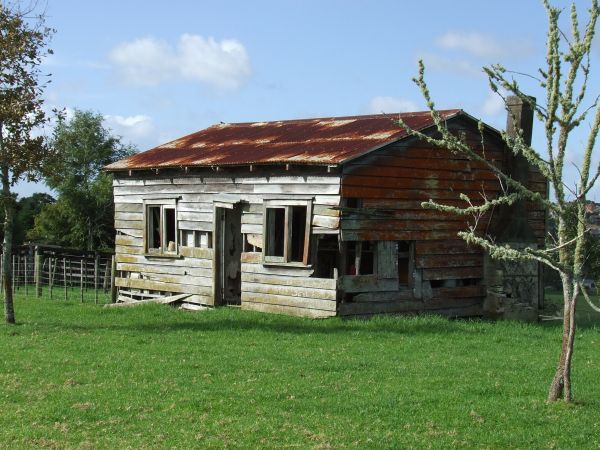 grama, arquitetura, estrutura, madeira, Fazenda, pradaria