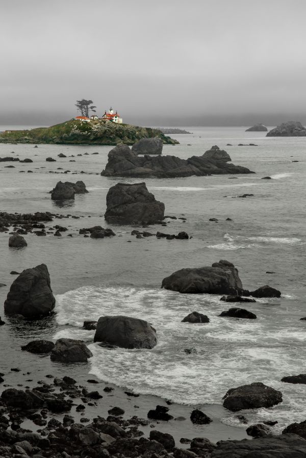 ビーチ,海,海岸,水,砂,岩