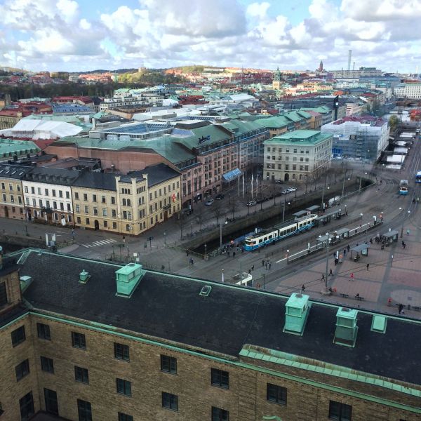 structuur, horizon, uitzicht, stad, huis, dak