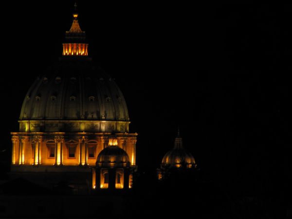 ligero, noche, oscuridad, noche, reflexión, torre