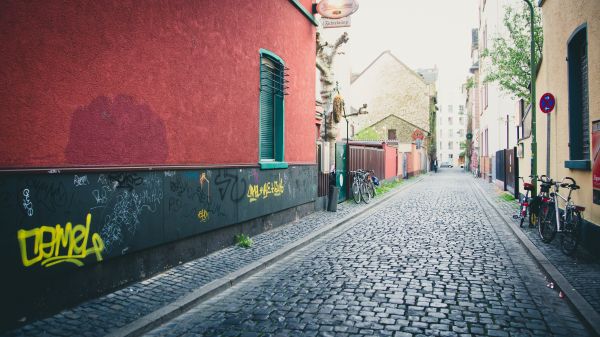 buitenshuis,schrift,weg,straat,steeg,stad