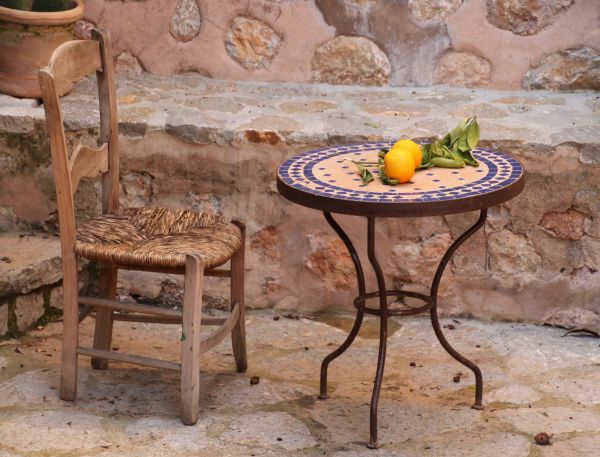 fruit,summer,table,wood,chair,wall