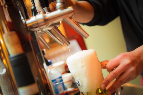 Hand, Restaurant, Mahlzeit, Getränk, Bier, Alkohol