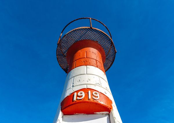 fyr, arkitektur, strukturera, himmel, röd, byggnad