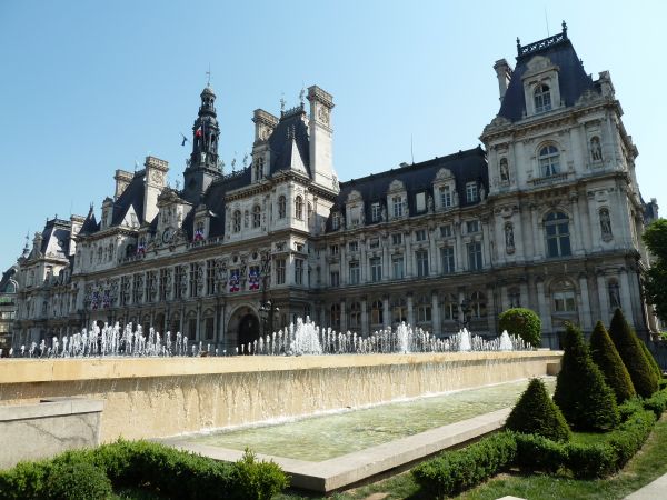 edificio,castillo,palacio,París,Francia,castillo