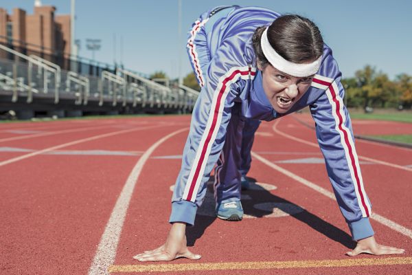 persoană, structura, femeie, sportiv, alergare, alerga