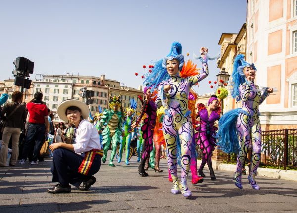 mulţimea, dans, carnaval, Japonia, paradă, oameni