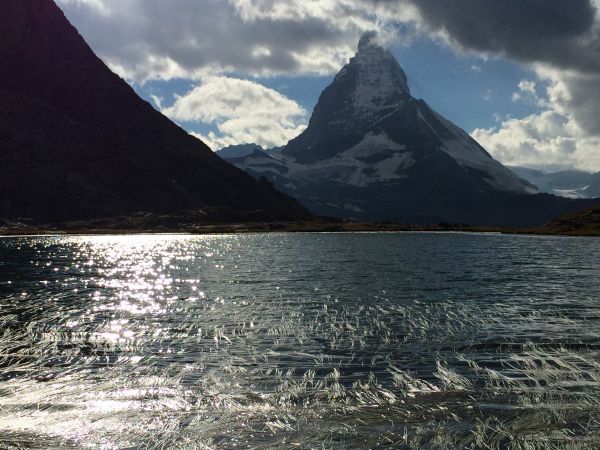 paisaje, mar, desierto, montaña, lago, cordillera