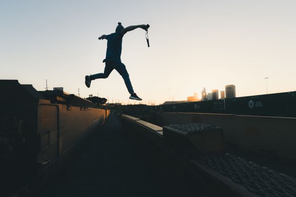 σιλουέτα,πρόσωπο,Skateboard,άλμα,φωτογραφία,τρένο