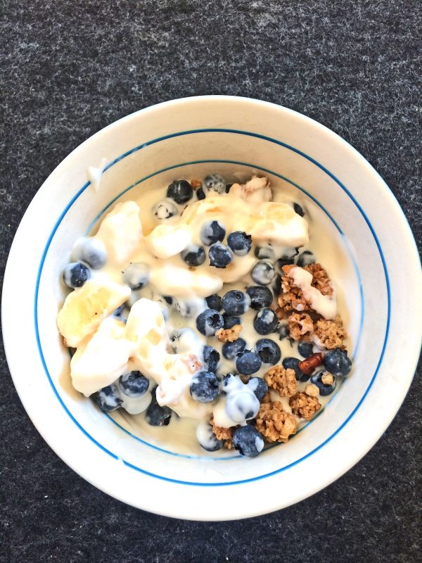 plantar, grão, fruta, baga, doce, manhã