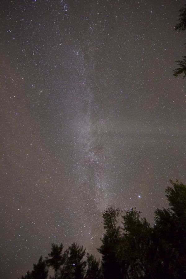 cielo, notte, stella, cosmo, atmosfera, via Lattea