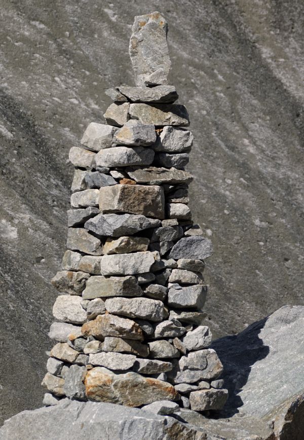 paysage, la nature, Roche, mur, monument, randonnée