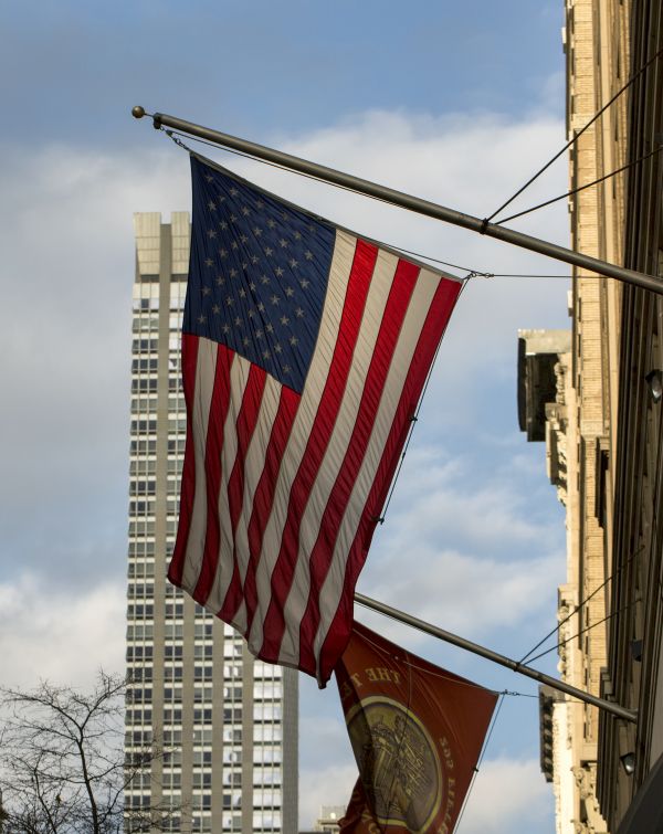 himmel, vind, land, rød, kjøretøy, New York City