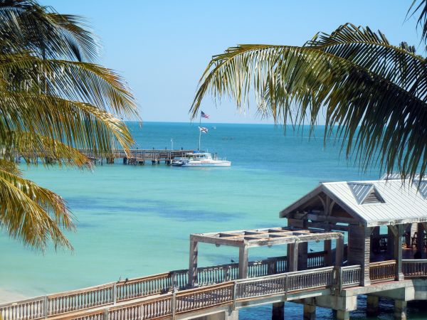 de praia, mar, costa, oceano, Passagem, período de férias