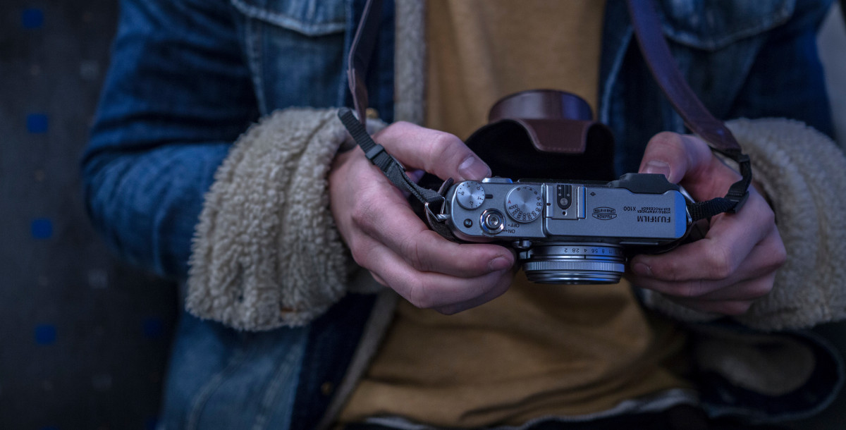 hand-, camera, fotografie, fotograaf, foto, slr, blauw