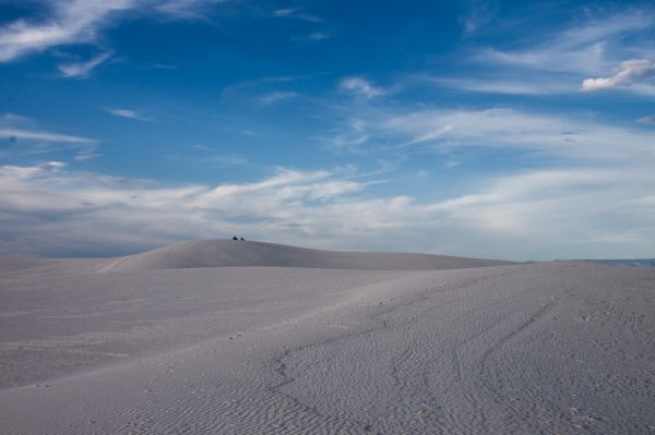 panorama, natureza, areia, árvore, horizonte, montanha