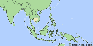 Location of Stung Treng