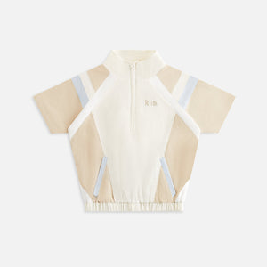 Kith Kids Micro Cord Linden Quarter Zip - Sandrift