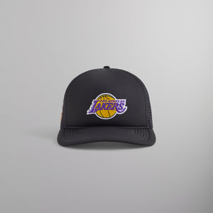 Kith for '47 Los Angeles Lakers Hitch Foam Trucker Hat - Black