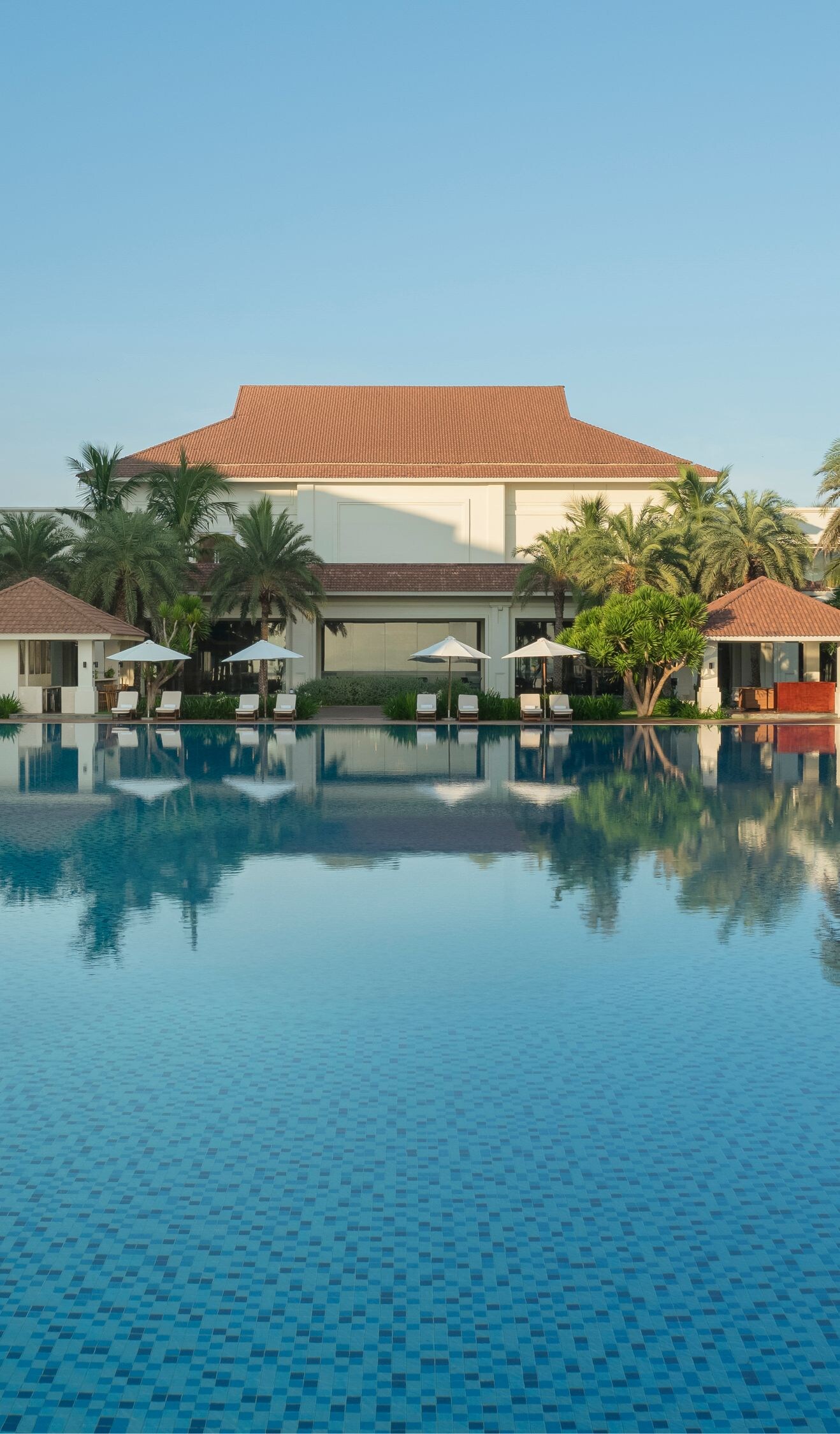 Pool and Cabana Area of Hoi An Family Resort