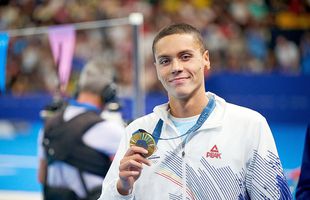 David Popovici a dezvăluit ce s-a întâmplat în ziua cuceririi titlului olimpic la 200 m liber: „Eram varză”