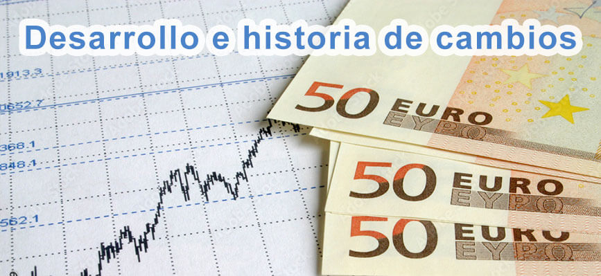 Desarrollo e historia de cambios