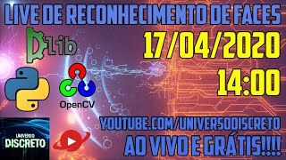 Live 2 de Python & OpenCV do canal Universo Discreto