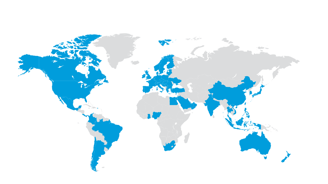 Opportunities around the world