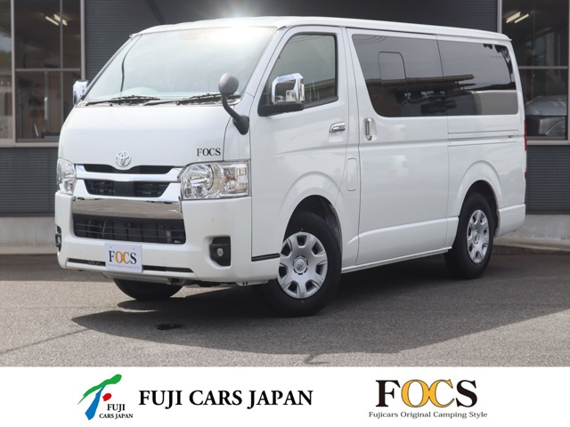 トヨタ ハイエースバン FOCS エスパシオes 新車 4ナンバー デジタルインナー パノラミックビュー 静岡県