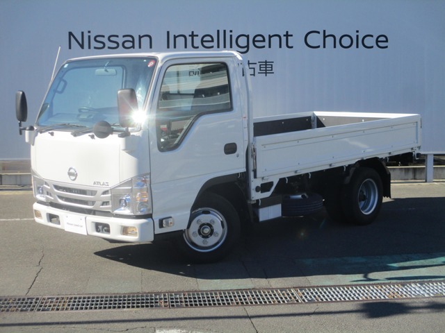 日産 アトラス 1.55t DX フルスーパーロー 木製荷台 当社社有車UP・ETC・AM/FMチューナー 神奈川県