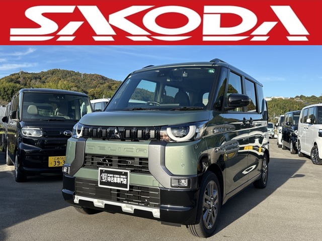 三菱 デリカミニ 660 T プレミアム 4WD ナビ ETC ドラレコ 全方位モニター 広島県