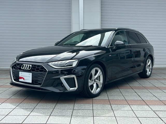 アウディ A4アバント 45 TFSI クワトロ Sライン 4WD 新車保証継承 禁煙車 弊社試乗車 鳥取県