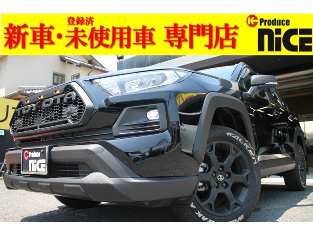 トヨタ RAV4 2.0 アドベンチャー オフロード パッケージII 4WD ラプターグリル デジタルミラー 10.5型ナビ 滋賀県