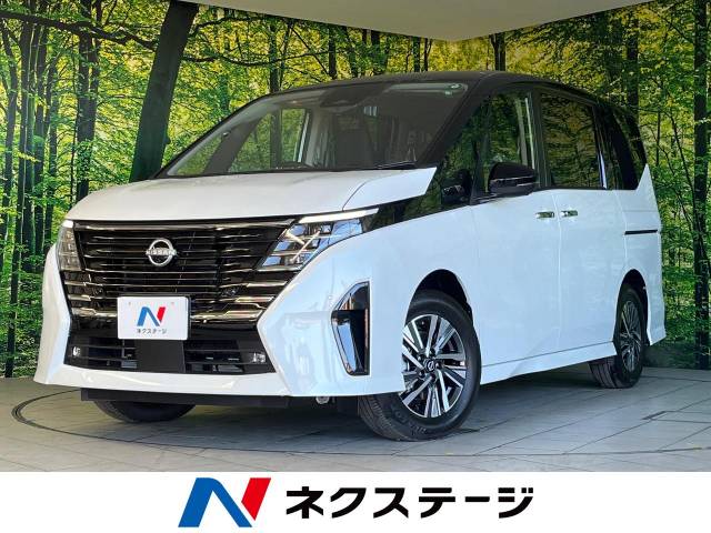 日産 セレナ 1.4 e-POWER ハイウェイスターV 登録済未使用 純正12.3型ナビ 両側電動ドア 茨城県