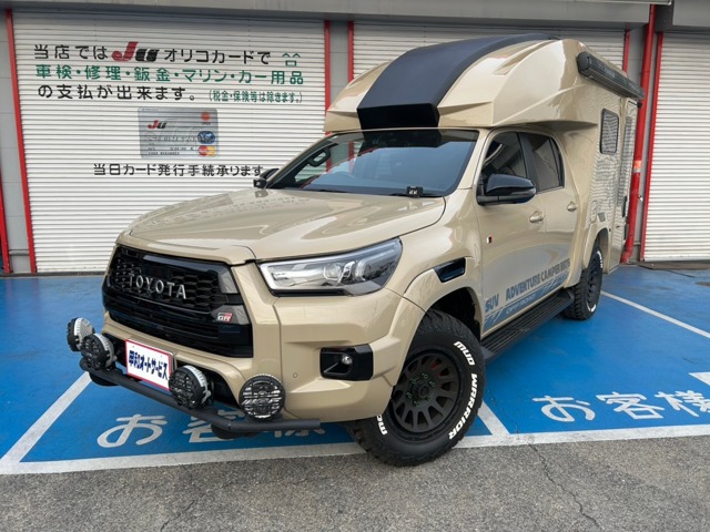 トヨタ ハイラックス 2.4 Z GRスポーツ ディーゼルターボ 4WD BR75-G キャンピング ポップアップルーフ 埼玉県