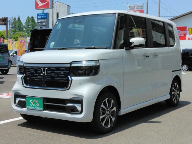 ホンダ N-BOX カスタム 660 届出済未使用車 ホンダセンシング 愛媛県