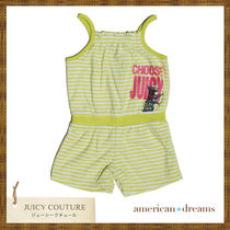 JUICY COUTURE ジューシー ストライプ柄 ショートロンパース